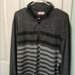 Men’s gray 1/4 zip, Grand Slam brand, size L